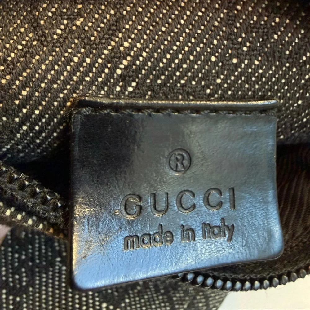 Gucci GG Canvas Double Pocket Waist Pouch - Picture 9 of 13